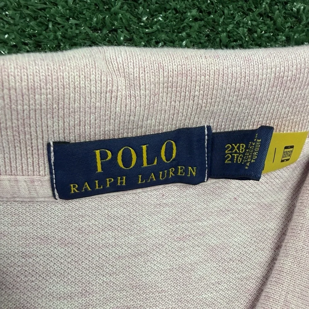 Polo Ralph Lauren Men's Short Sleeve Polo Shirt Size 2XB Pink